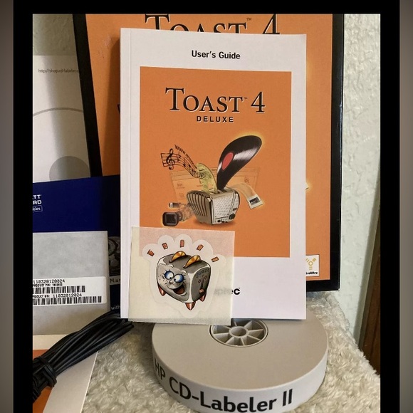 Adaptec Toast 4 Deluxe Software for Mac Big Box CD Recording - Picture 12 of 13